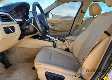 2015 BMW 320 I z USA, uszkodzony, nr VIN WBA3B1C53FK139442